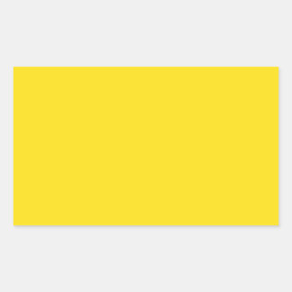 Sticker Rectangulaire Goldenrod jaune