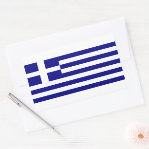 Sticker Rectangulaire Grèce
