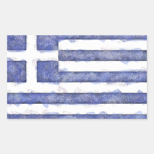 Sticker Rectangulaire Grèce