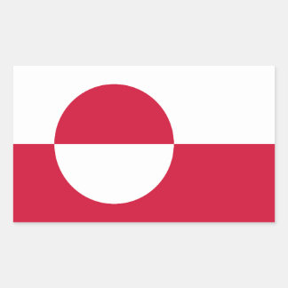 Sticker Rectangulaire Greenland
