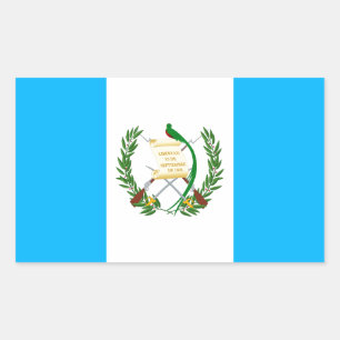 Sticker Rectangulaire Guatemala