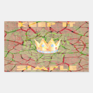 Sticker Rectangulaire Hakuna matata