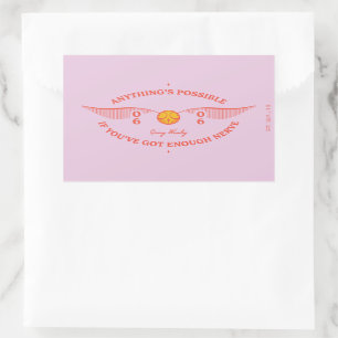 Sticker Rectangulaire HARRY POTTER™ Tout est possible