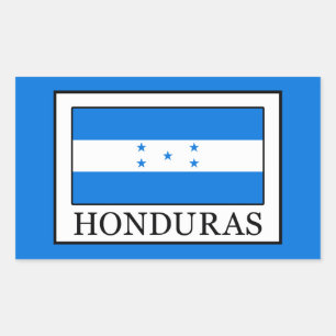 Sticker Rectangulaire Honduras