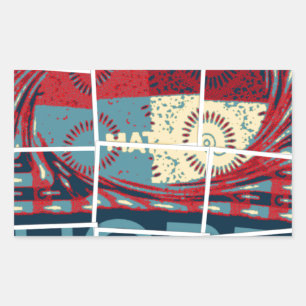 Sticker Rectangulaire Hope Be The Miracle Beautively Inspirational