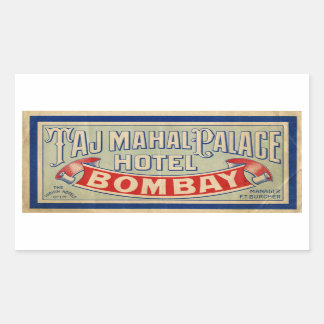 Sticker Rectangulaire Hôtel Taj Mahal