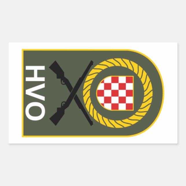 STICKER RECTANGULAIRE HVO (Devant)