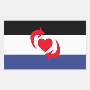 Sticker Rectangulaire Indicateur de la chaîne de commutation
