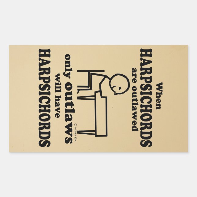 Sticker rectangulaire interdit par les accords (Devant)