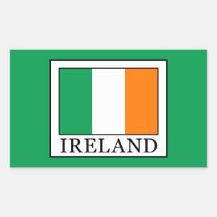Sticker Rectangulaire Irlande