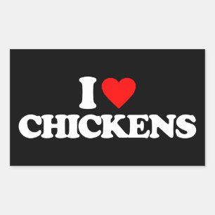 STICKER RECTANGULAIRE J'ADORE LES POULINS