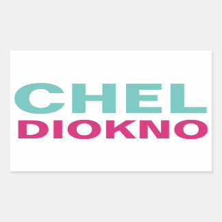 Sticker Rectangulaire Je soutiens Atty. Chel Diokno PERSONNALISABLE