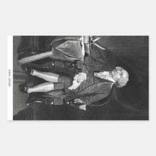 Sticker Rectangulaire John Adams