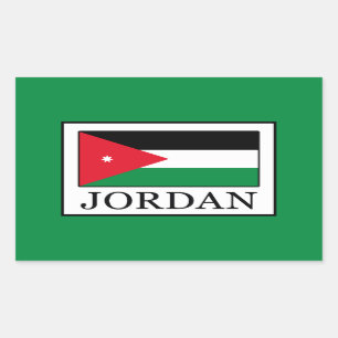 Sticker Rectangulaire Jordanie