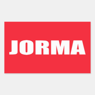 Sticker Rectangulaire Jorma