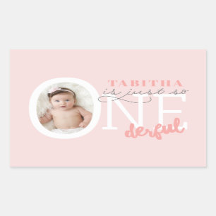 Sticker Rectangulaire juste pour ONE