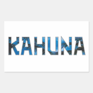 Sticker Rectangulaire Kahuna