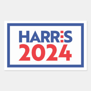 Sticker Rectangulaire Kamala Harris 2024