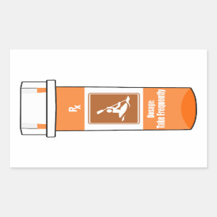 Sticker Rectangulaire Kayak est ma drogue