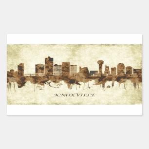 Sticker Rectangulaire Knoxville Tennessee