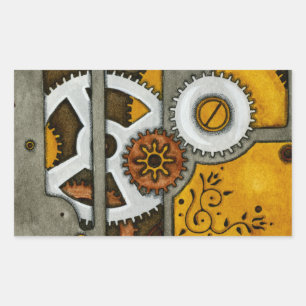 Sticker Rectangulaire La boîte