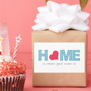 Sticker Rectangulaire La maison où est ta mère