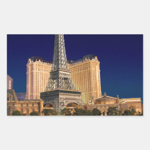 Sticker Rectangulaire Las vegas