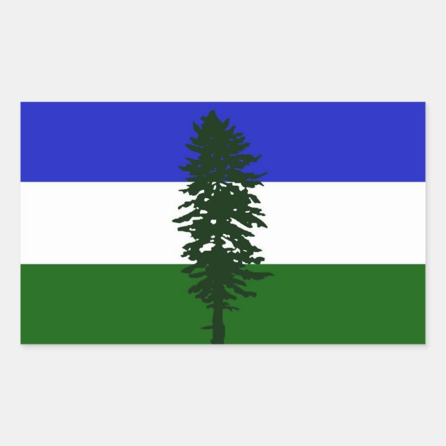 Sticker Rectangulaire L'autocollant Doug (Devant)