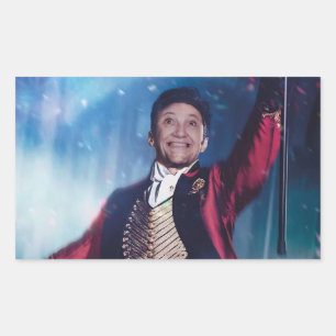 Sticker Rectangulaire L'Autocollant Showman Kate-est