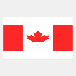 STICKER RECTANGULAIRE LE CANADA