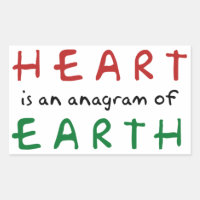 Le coeur est l'anagramme de la Terre