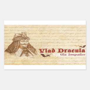 Sticker Rectangulaire Le compte historique Dracula