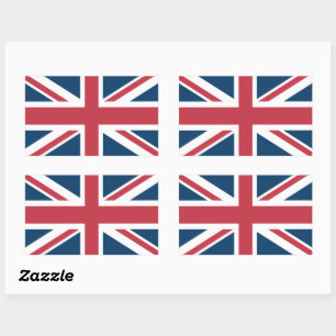 Sticker Rectangulaire Le drapeau britannique Union Jack