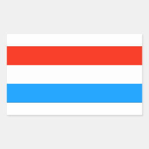 Sticker Rectangulaire Le Luxembourg diminuent