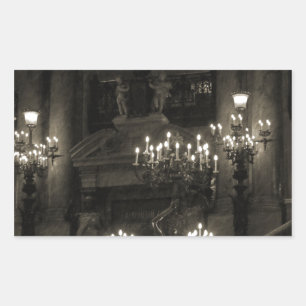 Sticker Rectangulaire Le Palais Garnier Paris
