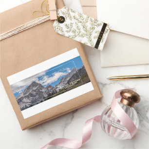 Sticker Rectangulaire Le Parc national de Grand Teton