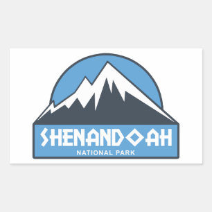 Sticker Rectangulaire Le Parc national de Shenandoah