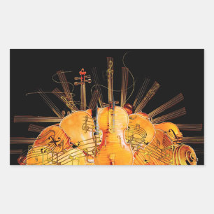 STICKER RECTANGULAIRE LES CHAÎNES DU SOLEIL