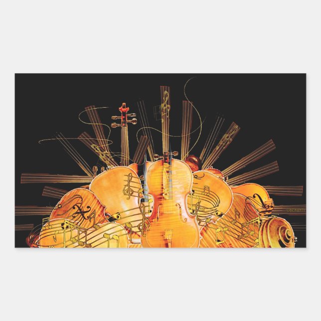 STICKER RECTANGULAIRE LES CHAÎNES DU SOLEIL (Devant)