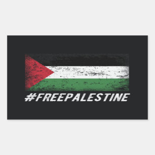 Sticker Rectangulaire Libérer la Palestine