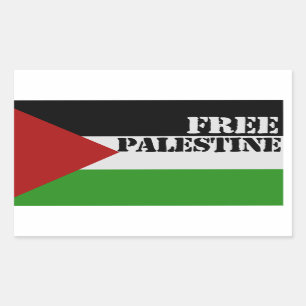Sticker Rectangulaire Libérer la Palestine