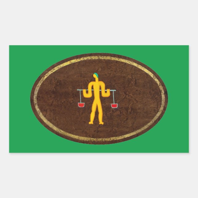 Sticker Rectangulaire Libra 2008 (Devant)