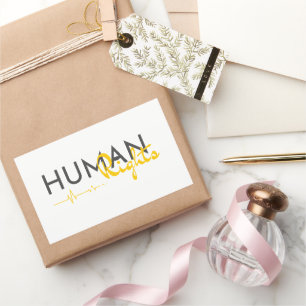 Sticker Rectangulaire Lifeline to Human Rights