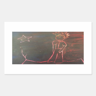 Sticker Rectangulaire Little Pee 2