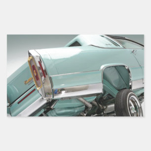 Sticker Rectangulaire LoCust - Lowrider 'n voitures personnalisées