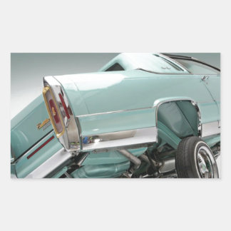 Sticker Rectangulaire LoCust - Lowrider 'n voitures personnalisées