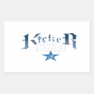 Sticker Rectangulaire Logo de Kicker