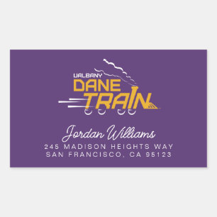 Sticker Rectangulaire Logo du train UAlbany Dane