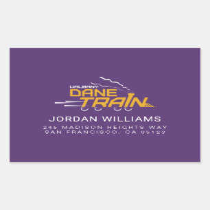Sticker Rectangulaire Logo du train UAlbany Dane
