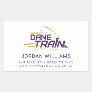 Sticker Rectangulaire Logo du train UAlbany Dane